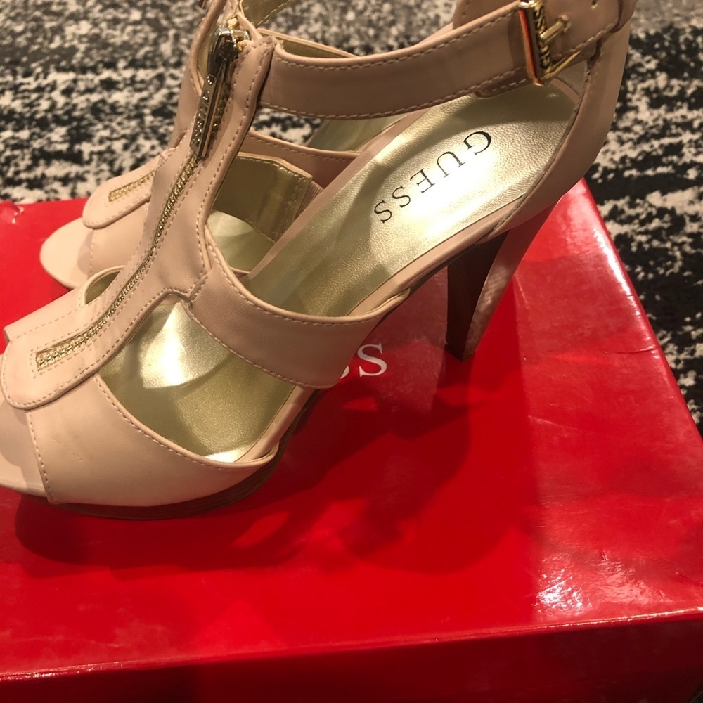 Guess NATESA2 Light Pink high heels. NWB - Picture 7 of 7